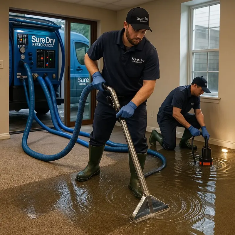 Water Extraction and Removal process in Port Reading, NJ